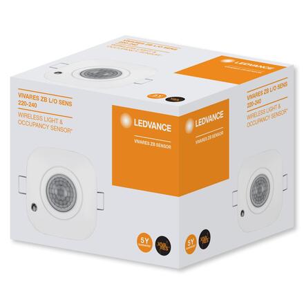 LEDVANCE VIVARES Zigbee pohybový senzor 220-240 V IP20 90° 10 m