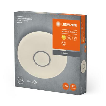 LEDVANCE stropní svítidlo Orbis Sparkledot Click Sensor 440mm 32W 4058075472891