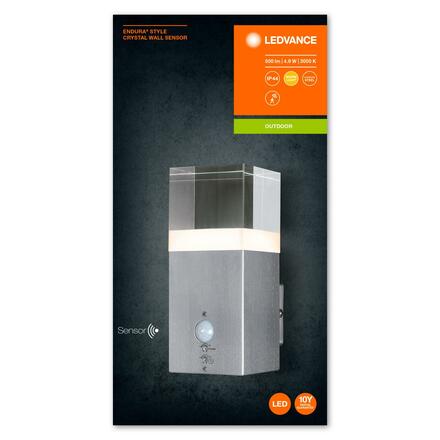 LEDVANCE ENDURA Style Crystal Wall Sensor 4.9W 4058075474154