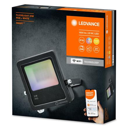 LEDVANCE SMART+ Wifi Floodlight 20W RGB + W 4058075474628