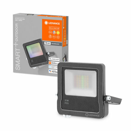 LEDVANCE SMART+ Wifi Floodlight 20W RGB + W 4058075474628