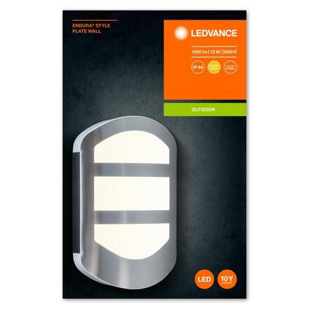 LEDVANCE ENDURA Style Plate Wall 12W 4058075477858