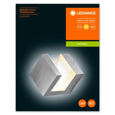 LEDVANCE ENDURA Style Pyramid Wall 9W 4058075477896