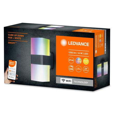 LEDVANCE SMART+ Wifi Cube UpDown RGB + W 4058075478077