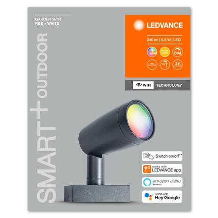 LEDVANCE SMART+ Wifi Garden Spot RGB + W 4058075478374