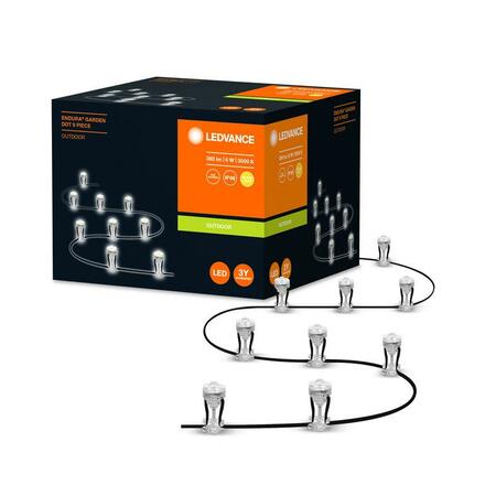 LEDVANCE venkovní zapuštěné svítidlo ENDURA Garden 9 Dots 3000K 4058075478411