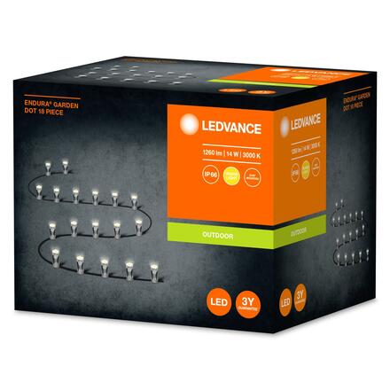 LEDVANCE venkovní zapuštěné svítidlo ENDURA Garden 18 Dots 3000K 4058075478473