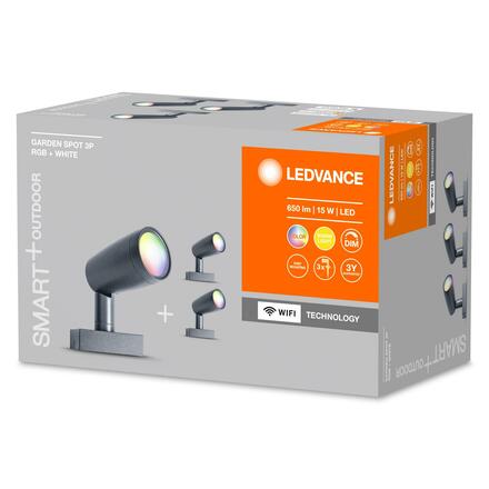 LEDVANCE SMART+ Wifi Garden Spot 3P RGB + W 4058075478497