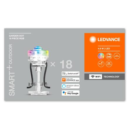 LEDVANCE SMART+ Wifi Garden Dot 18P RGB 4058075478558