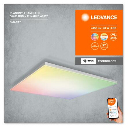 LEDVANCE SMART+ Wifi Planon 600x600mm RGB + TW 4058075484474