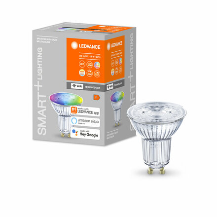 LEDVANCE SMART+ WiFi Spot 50 45st. 4.9W RGB+2700-6500K GU10 4058075485693