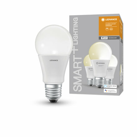 LEDVANCE SMART+ WiFi Classic 60 9W 2700K E27 3ks 4058075485716