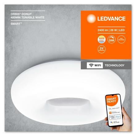 LEDVANCE SMART+ Wifi Orbis Donut White 400mm TW 4058075486300