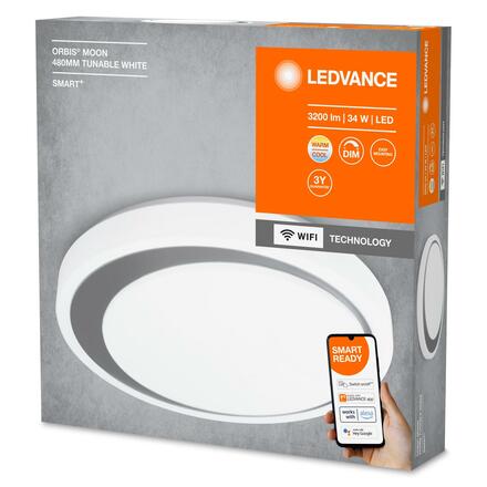 LEDVANCE SMART+ Wifi Orbis Moon Gray 480mm TW 4058075486423