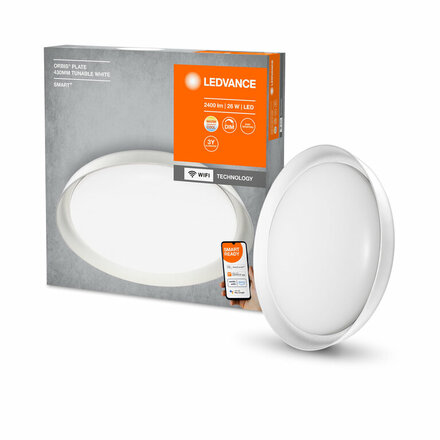 LEDVANCE SMART+ Wifi Orbis Plate White 430mm TW 4058075486447