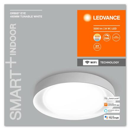 LEDVANCE SMART+ Wifi Orbis Eye Gray 490mm TW 4058075486546