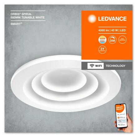 LEDVANCE SMART+ Wifi Orbis Spiral White 500mm TW 4058075486607