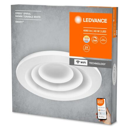 LEDVANCE SMART+ Wifi Orbis Spiral White 500mm TW 4058075486607