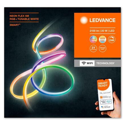 LEDVANCE SMART+ Wifi Neon Flex 5M RGB + TW 4058075504806