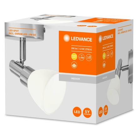 LEDVANCE LED Spot G9 1.9W 2700K 4058075540620