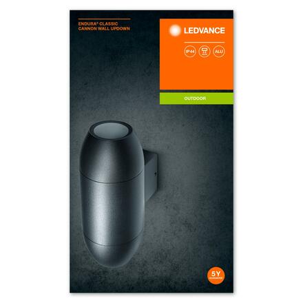 LEDVANCE ENDURA Classic Cannon Wall UpDown GU10 4058075554498