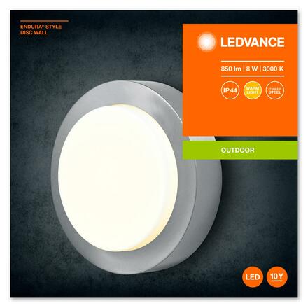 LEDVANCE ENDURA Style Disc Wall 8W 4058075564121