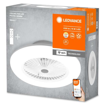 LEDVANCE SMART+ Wifi Ceiling Fan LED Round 550mm + RC 4058075572553