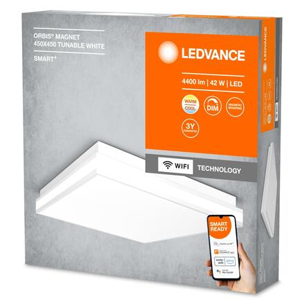 LEDVANCE SMART+ Wifi Orbis Magnet White 450x450mm TW 4058075572690