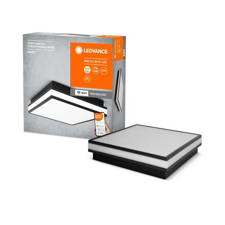 LEDVANCE SMART+ Wifi Orbis Magnet Black 300x300mm TW 4058075572737
