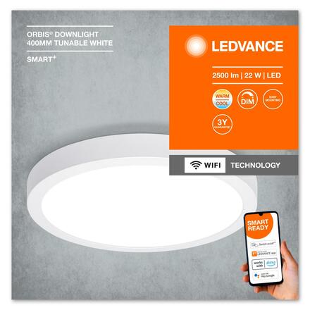 LEDVANCE SMART+ Wifi Orbis Downlight Surface 400mm TW 4058075572935