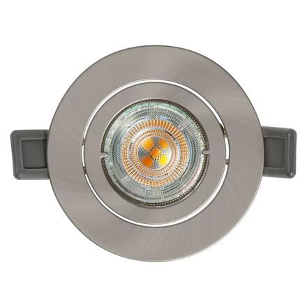 LEDVANCE zapuštěné svítidlo Spotlight Recess Set vč. LEDVANCE LED 4.3W GU10 kartáčovaný nikl 4058075573017