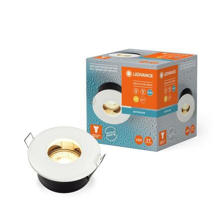 LEDVANCE zapuštěné svítidlo GU10 4.3W 2700K bílá IP65 4058075573031