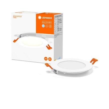 LEDVANCE zapuštěné svítidlo Downlight Slim 120mm 8W 6500K 4058075573192