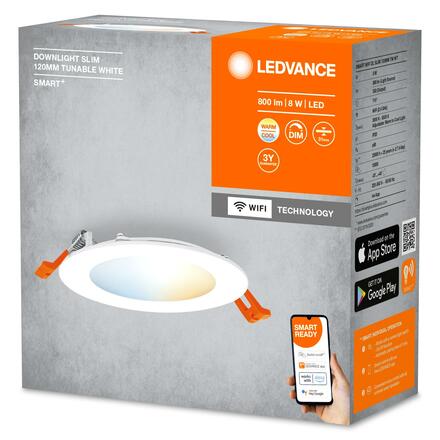 LEDVANCE SMART+ Wifi Orbis Downlight Slim 120mm TW 4058075573253