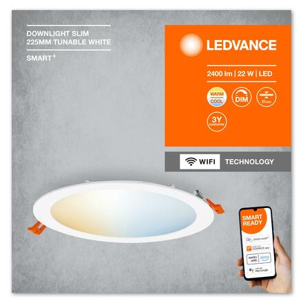 LEDVANCE SMART+ Wifi Orbis Downlight Slim 225 TW 4058075573277