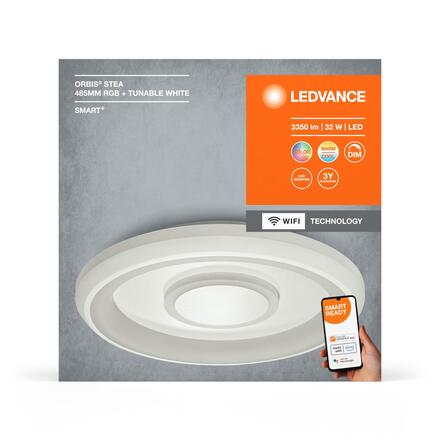 LEDVANCE SMART+ Wifi Orbis Stea 485mm RGB + TW 4058075573413