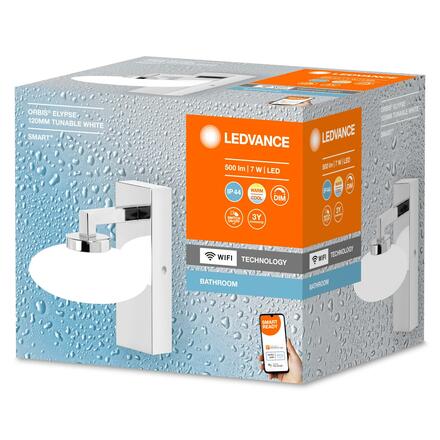 LEDVANCE SMART+ Wifi Orbis Wall Elypse IP44 120mm TW 4058075573925