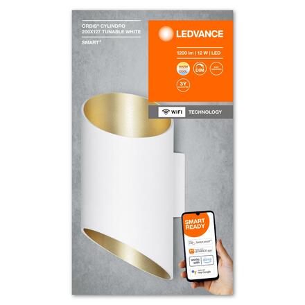 LEDVANCE SMART+ Wifi Orbis Wall Cylindro 200X127mm White TW 4058075574175