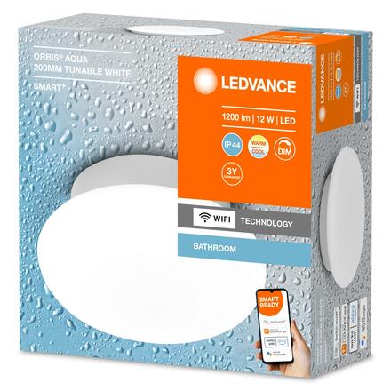 LEDVANCE SMART+ Wifi Orbis Wall Aqua IP44 Round 200mm TW 4058075574410