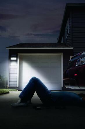 LEDVANCE LED solární reflektor ENDURA Flood Solar Double Sensor 2 W 3000 K 4058075576636