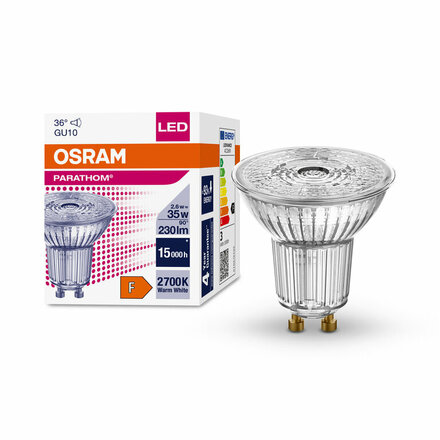 LEDVANCE PARATHOM LED PAR16 35 36d 2.6 W/2700 K GU10 4058075608214