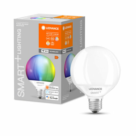 LEDVANCE SMART+ WIFI CLASSIC G95 100 14W Multicolor RGB+2700-6500K E27 4058075609617