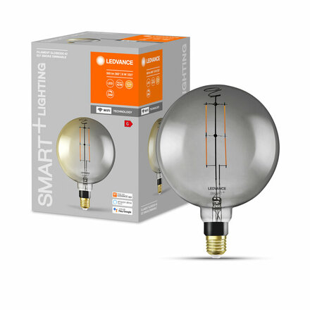 LEDVANCE SMART+ Filament WiFi Globe Dimmable 6W 825 230V FIL SM E27 4058075609877