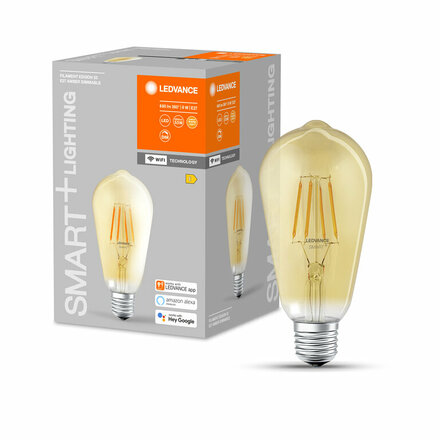 LEDVANCE SMART+ Filament Edison Dimmable 53 6W/2400 K E27 4058075610545