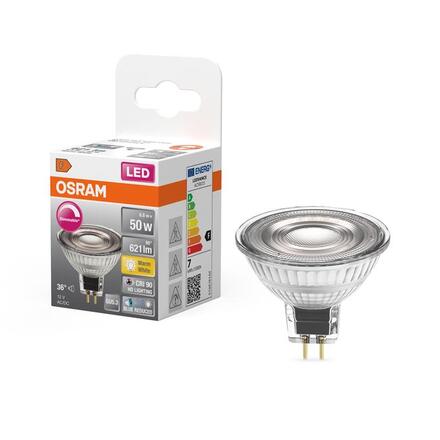 LEDVANCE LED žárovka MR16 Superstar Plus 6,8 W 12 V GU5.3 2700 K stmívatelná 36°