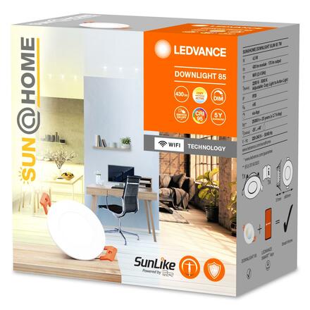 LEDVANCE SUN@Home Downlight Slim 85mm 4058075627000