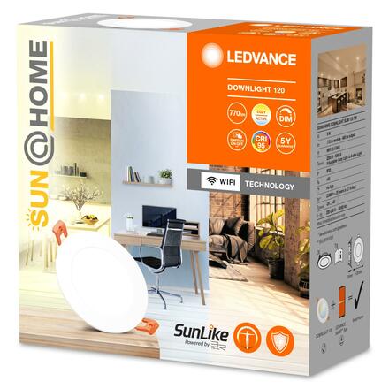 LEDVANCE SUN@Home Downlight Slim 120mm 4058075627024