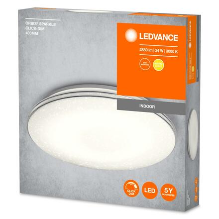 LEDVANCE stropní svítidlo Orbis Sparkle Click-DIM 400mm 24W 4058075633155
