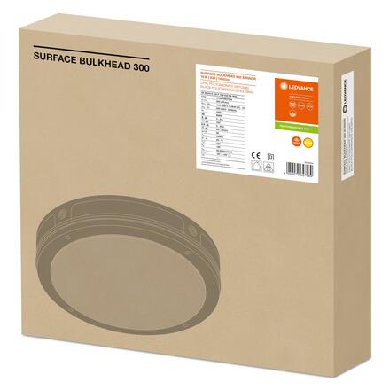 LEDVANCE SF BLKH S 300 P 15W 830 BK IP65 4058075647589