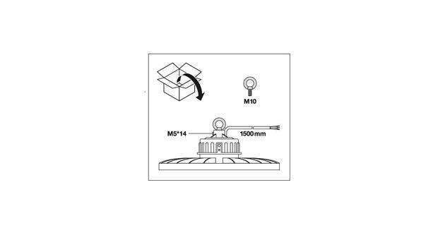 LEDVANCE HB P 87W 840 110DEG IP65 4058075692718